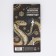 Spoon souvenir on the postcard "New Year's collection: beautiful New Year", 3 x 14 cm
