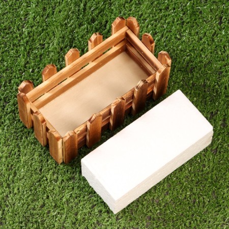 Floristic pot "Edwin" natural, 16x8x6cm-2