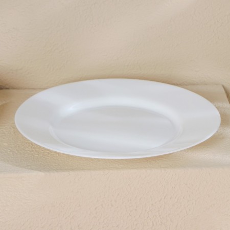 A set of lunch plates Luminarc EVERYAYDAY, D = 24 cm, glass -ceramic, 6 pcs, white color-1