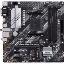 Материнская плата Asus PRIME B550M-A WIFI II Soc-AM4 AMD B550 4xDDR4 mATX AC`97 8ch(7.1) GbL   10044
