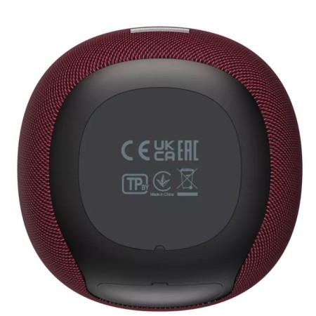 Portable acoustics Canyon BSP-8 red 10 watts. BT 5.2, AUX, Micro-SD, USB, RGB backlight 107347-3