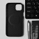 Hoco Case for the IPhone 14 Plus phone, Kevland texture, Magsafe support, black