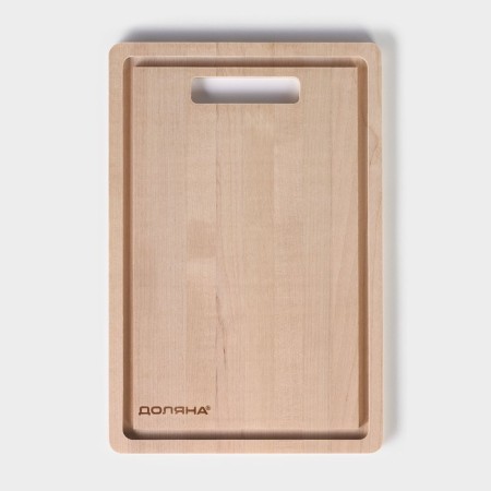 Defense board "Classic" with a gutter, 30x20x0.8, an array of birch-2