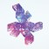 Calendar polygonal assembly rhombus "Snow Tenderness", ¶6 x 5 cm