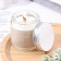 Aromatic candle "Hygge" #11 Vaikiki beach, soy wax, in a bank, 90 g