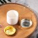 Supply for incense powder and cones "bottle", white, 16.5x8.5x3 cm
