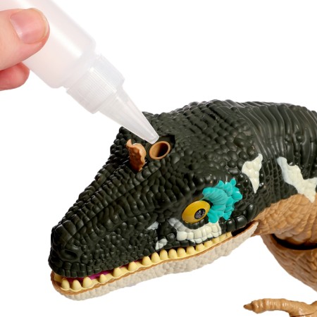 Dinosaur "T-REX", radio control, smoke effect, projector, color mix-6
