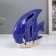 Souvenir Ceramics "Fish Scalaria" Sand-blue 13x5x11.8 cm
