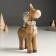 Souvenir Polystone "Baby in a hat-earmeling hat on the elk" Bezh 6x11x14 cm