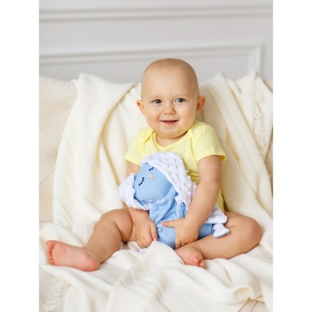 Comforter - Cherry Love heating, size 17 x 17 cm, blue color-3