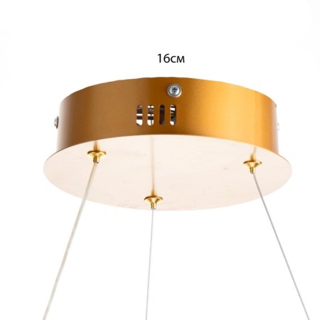 Jess lamp LED 100W gold 39x39x9 cm Bayerlux-8