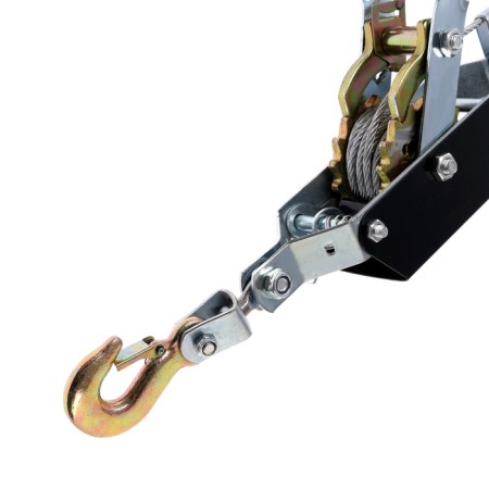 The winch lever tundra, double ratchet wheel, thrust 4 t (rise 1.6 t), cable 4 meters-7