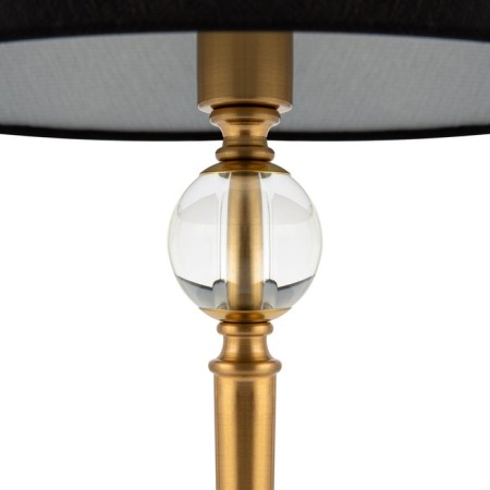 Table lamp 40W, 1HE14, 43.5x24 cm, brass-3