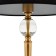 Table lamp 40W, 1HE14, 43.5x24 cm, brass