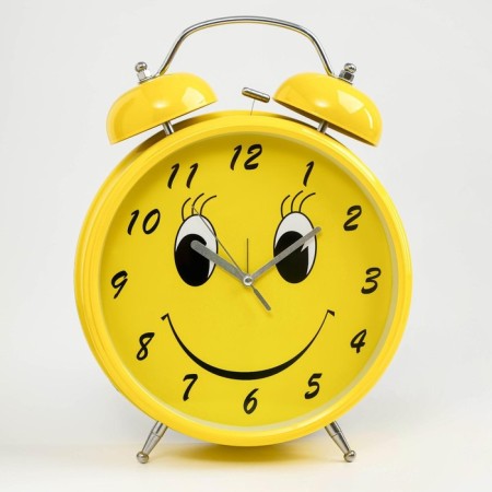 Clock - desktop boils, with a suspension, discrete move, D -20 cm, 30 x 23 cm, 2AA-2