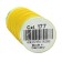 Top Stitch thread for stitching, 30 m, 744506 (177 bright yellow)
