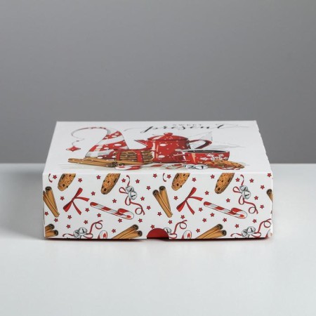 Pressent confectionery packaging, 20 x 17 x 6 cm, New Year-2