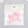 Decor for creativity plastic "Pink umbrella" set 10 pcs 2x1.7 cm