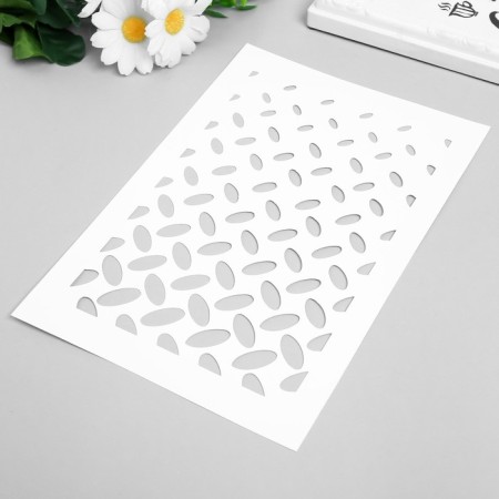 Stencil plastic "Rubchik" 24x16 cm-1