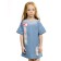 Dress for girls, height 98 cm, blue color