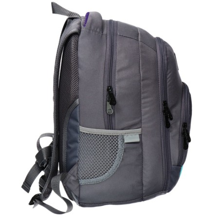 Youth backpack, 42 ​​x 31 x 13 cm, ergonomic back, Stavia "Fluffies", gray-3