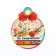 Medal "For creative success!" violin, 10 x 10 cm