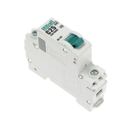 The switch is automatic, single -pole, 25a-3