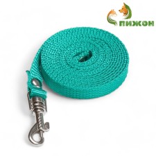 Kapron leash, 1.6 m x 1 cm, green