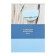 A4 notebook, 96 sheets in the Stylish & Laconic cage, cover Cardboard, Lamination Soft Touch, Mix