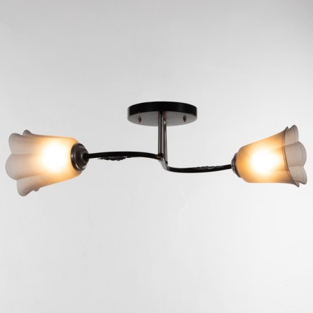 Lily chandelier (flower) 2x15W E27 Model: BR 00254 Black-1