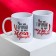Mugs for two "for a hot couple", 2 pcs., 350 ml