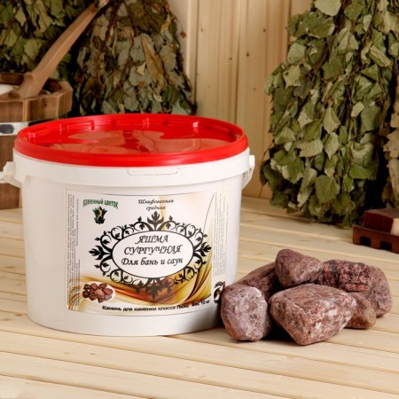 Bath Stone "Jasper Surgutny" Diluted, bucket 10kg