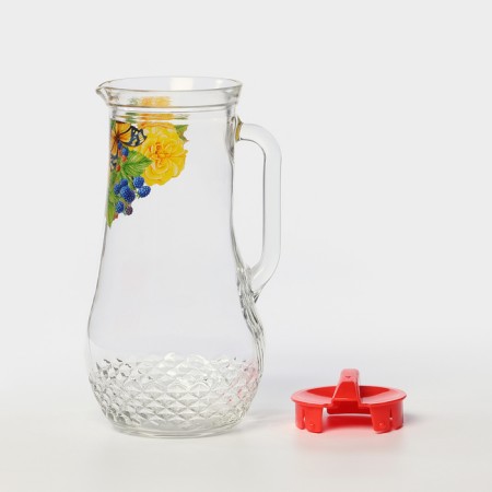 Art. - 1200/48SL Bench 1.2 l with a lid, flowers and berries 1200/48SL