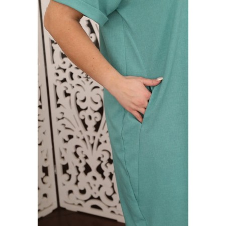Women's dress, size 62, mint color-6