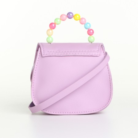 Baby bag on the valve, lilac color-1
