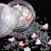 Assorted for decor "Tenderness", 3D effect, pink/transparent color