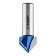 Frases groove bison 28752-19, Fighting, V-shaped, angle 90 °, 19 x 17.5 mm