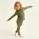 Pajama Children's SL Home P 34 (122-128), olive