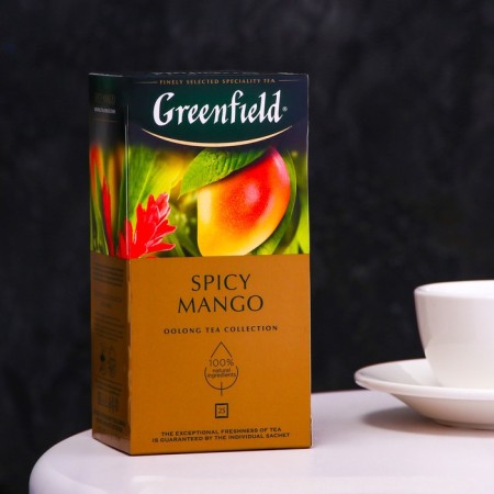 Tea Greenfield Spicy Mango Ulun 25 PAK*1.5 g