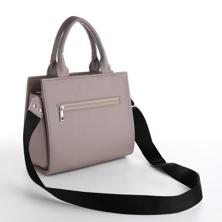 Female bag Textura, tout, medium size, color gray-3