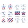 Velcro game "Segen Methodology", set No. 3, from felt