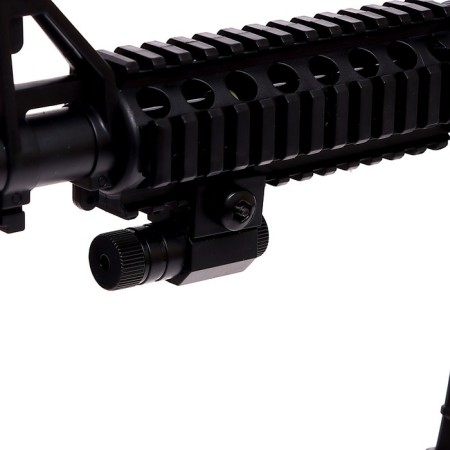 M4 assault rifle shoots gel bullets, works from the battery-8