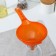 Funnel, d = 11 cm, length with a handle 22 cm, color mix