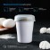 Dispenser for sugar powder of the share, 220 ml, 7.5 × 9.5 cm, white color