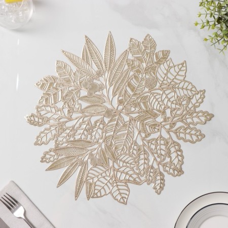 Napkin Serving shares Ashberry, 38 × 38 cm, color gold-1