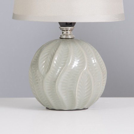 Pobeo desktop lamp 1x40W E14 gray 14.5x14.5x24cm-6