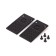Sonfalse tire pipeline, 2 pcs., Elektrostandard, Slim Magnetic, Black Color Black