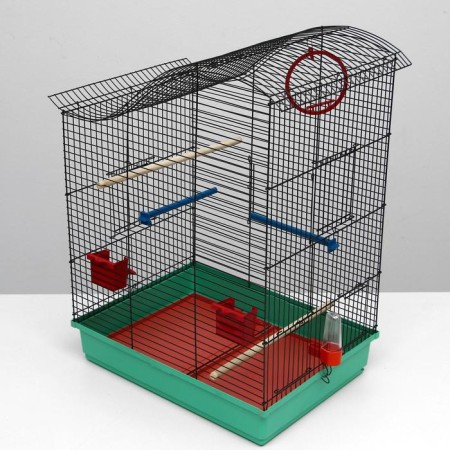 Fine Cage "Fiona", 4 tiers, 48 ​​x 38 x 65 cm, mix of flowers-2
