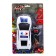 The Police machine, on the radio, works from batteries