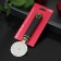Knife for pizza and dough ribbed shade lime, 19 × 6 cm, black-green color